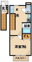 メゾン・アクティフの物件間取画像